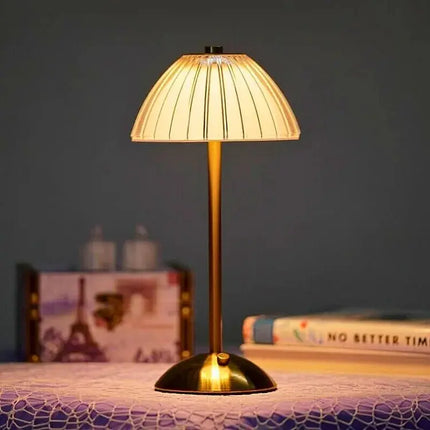 Clarion Luxe -  Oplaadbare Draadloze Touch Tafellamp