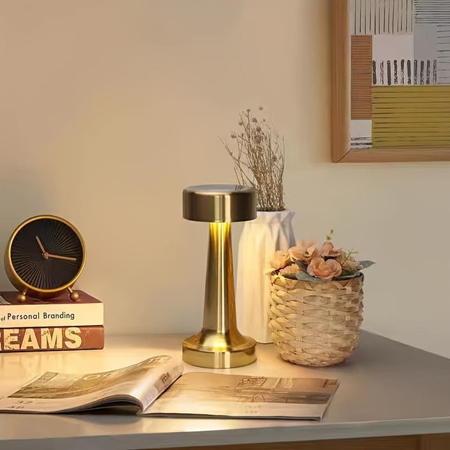 AuroraDesk - Moderne Touch LED Bureaulamp met USB