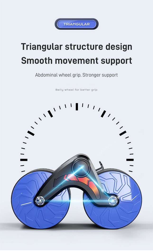 CoreMaster Wheel - Verstelbare Ab Roller met Antislip