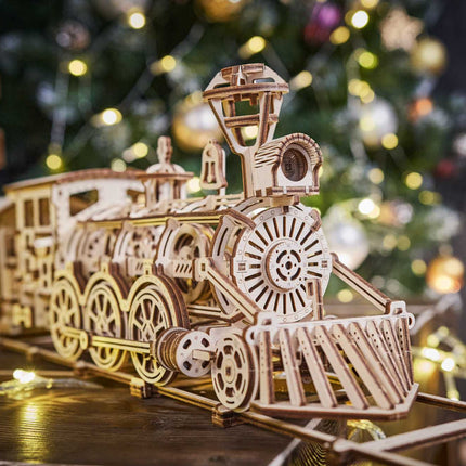 TrainCraft 3D Puzzel - Historische Locomotief met Waggon