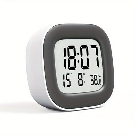 TimeView Clock - Stijlvolle Mini Wekker met Temperatuur