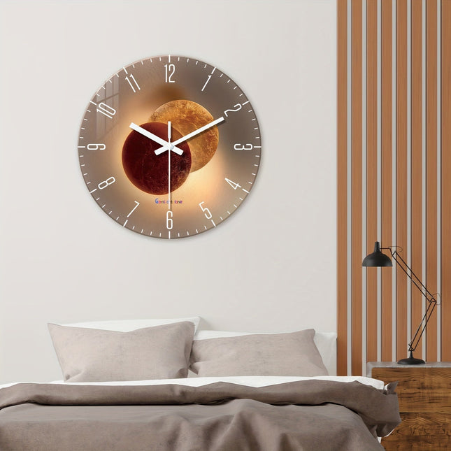 CosmicLight Clock – Design Wandklok met Planetenthema