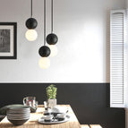 Zwart / Warm wit