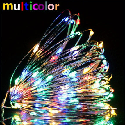 TwinkleWire - USB LED Lichtslinger in Koperdraad