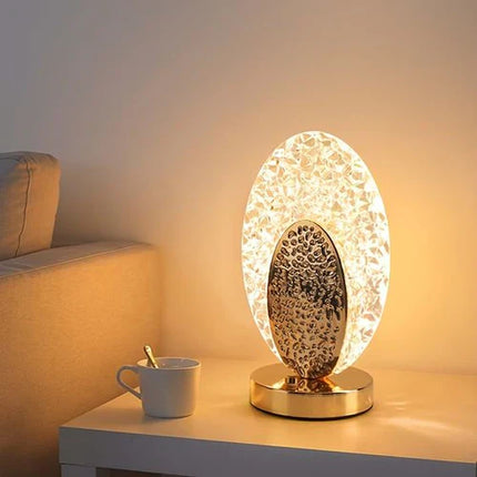 PeacockLuxe – Elegante Luxe Tafellamp voor Interieur