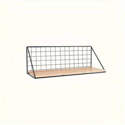 IronRack - Minimalistische Zwevende Wandplank van Ijzer