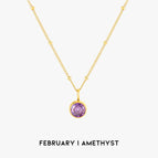 Februari | Amethyst / Goud