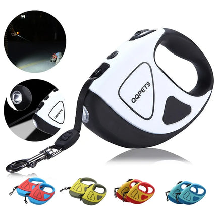 BrightLeash - Luxe intrekbare hondenriem met LED