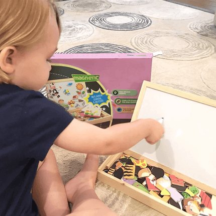 MagniWrite Board – Creatief Dubbelzijdig Tekenbord
