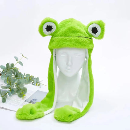 BunnyBounce Hat – Schattige Muts met Beweegbare Oortjes