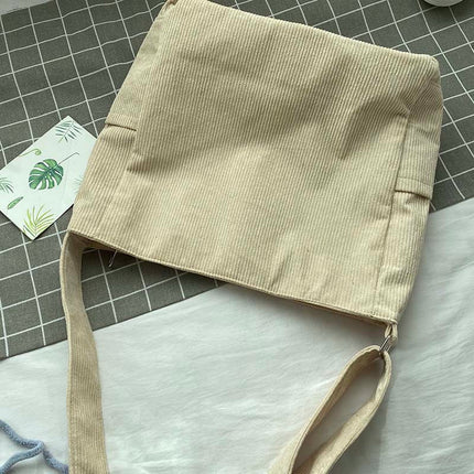 StyleLoom - Luxe Corduroy Schoudertas voor Vrouwen