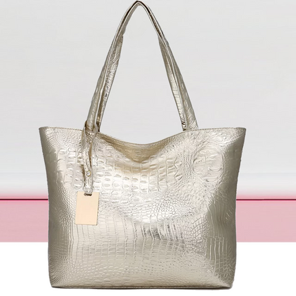 IsabellaBag – Luxe Schoudertas met Krokodillenprint