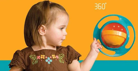 SpinMaster - Kantelbare Lekvrije Gyrokom voor Snacks