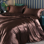 Maroon / 150cm hoeslaken + Dekbed 200x 230cm + 2x kussensloop