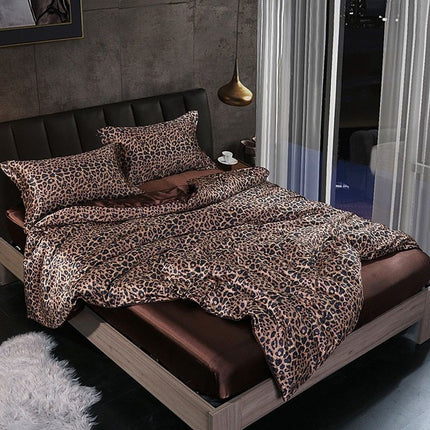 Luxe Satin Bedset – Elegante Beddecoratie voor Slaapcomfort