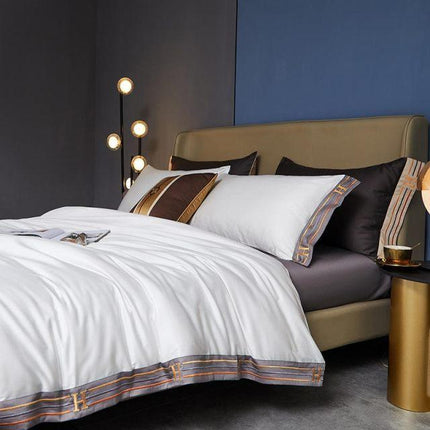 Visna Luxe – Egyptisch Katoen Dekbedovertrekset