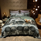 Donker Mintgroen / 1.5m (5 feet) bed [Quilt cover 200*230]