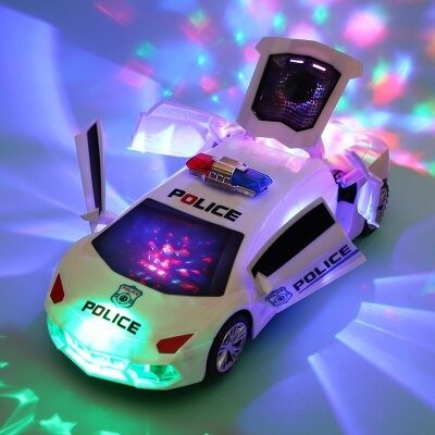 SpeedGlider – Dynamische politieauto met licht en geluid