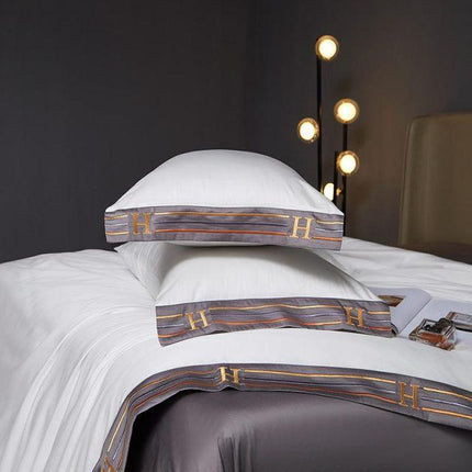 Visna Luxe – Egyptisch Katoen Dekbedovertrekset