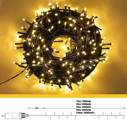 Kerst Delight - Magische LED Gordijnverlichting voor Buiten