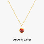 Januari | Granaat / Goud