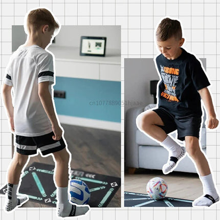 Junior Soccer Skills Coach Mat - Verbeter Voetbalvaardigheden Thuis