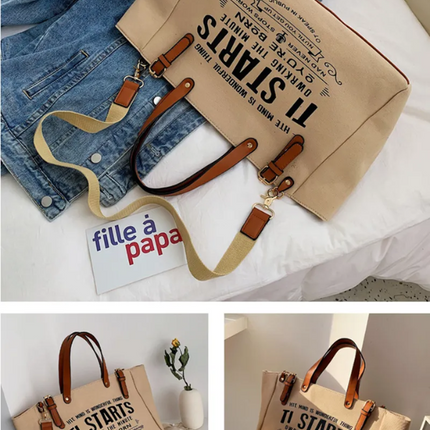 Lexie Tote – Stijlvolle Grote Handtas voor Elke Dag