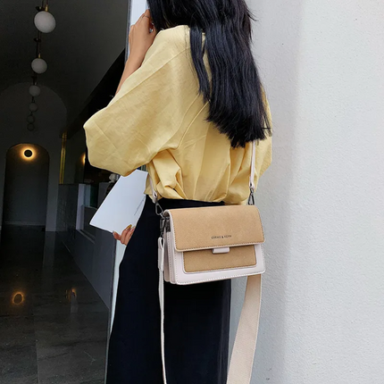 KristelBag - Stijlvolle Crossbody Tas met Flip-Opening