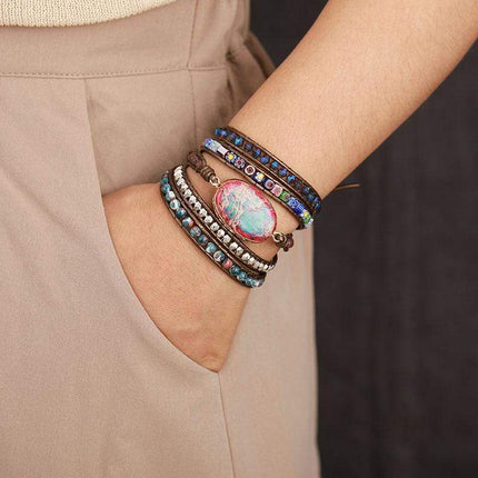 FloraWrap - Stijlvolle Bloemenbescherming Armband
