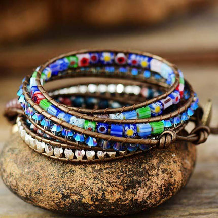 FloraWrap - Stijlvolle Bloemenbescherming Armband