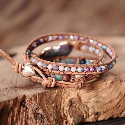 Amaris - Elegante Jaspis Hart Armband