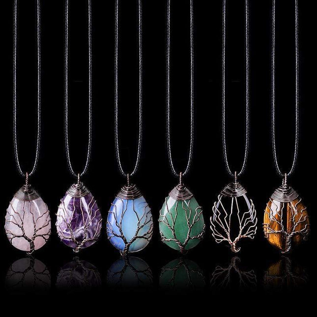 RoseDrop - Elegante Rozenkwarts Druppelketting
