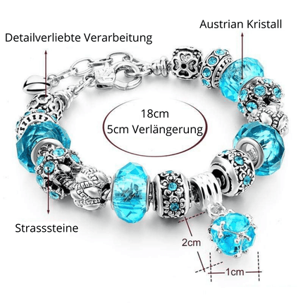Ocean Charm Bracelet – Elegante Zilveren Sieraden