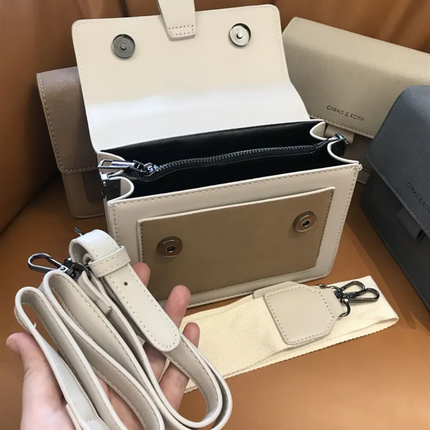 KristelBag - Stijlvolle Crossbody Tas met Flip-Opening