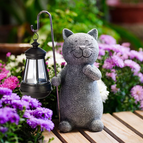 Kat met lamp
