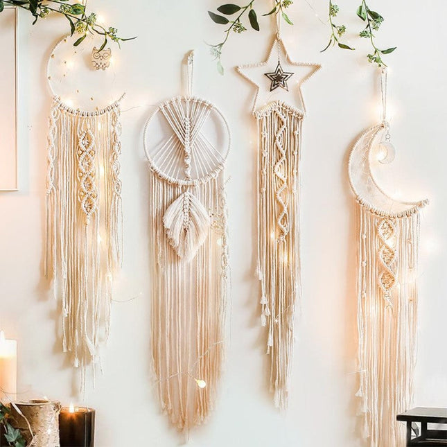 DreamWeaver Macramé - Bohemian Wanddecoratie voor Sfeer