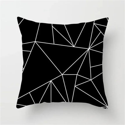 Stijlvolle Geometrische Kussenhoes - voor een Modern Interieur