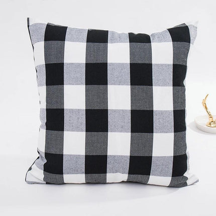 Stijlvolle MarbreLuxe Kussenhoes - Moderne Streep Kussenhoes voor Elegante Interieurs