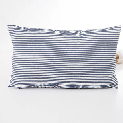 Stijlvolle MarbreLuxe Kussenhoes - Moderne Streep Kussenhoes voor Elegante Interieurs