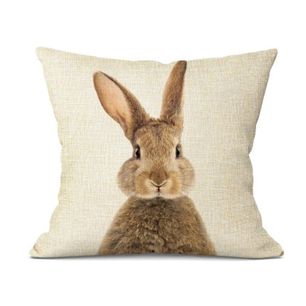 Schattige Dieren Kussenhoes – Speels en Stijlvol Accessoire voor Elk Interieur
