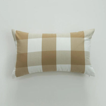 Stijlvolle MarbreLuxe Kussenhoes - Moderne Streep Kussenhoes voor Elegante Interieurs