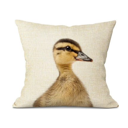 Schattige Dieren Kussenhoes – Speels en Stijlvol Accessoire voor Elk Interieur