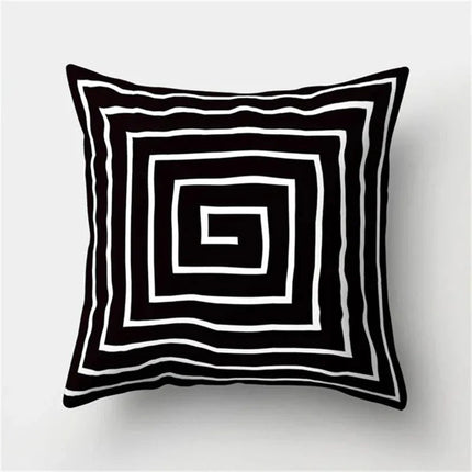 Stijlvolle Geometrische Kussenhoes - voor een Modern Interieur