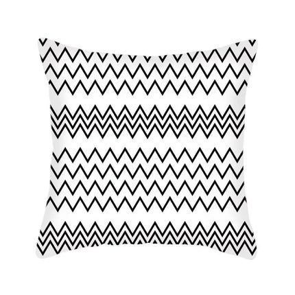 Stijlvolle Geometrische Kussenhoes - voor een Modern Interieur
