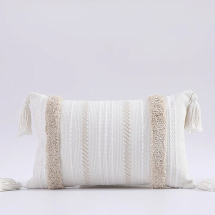 Boho Tufted Kussenhoes - Marokkaanse Flair voor Jouw Interieur