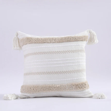 Boho Tufted Kussenhoes - Marokkaanse Flair voor Jouw Interieur