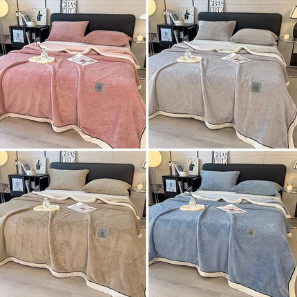 CoralFleece Luxe Deken – Zacht en Warm voor je Woonkamer