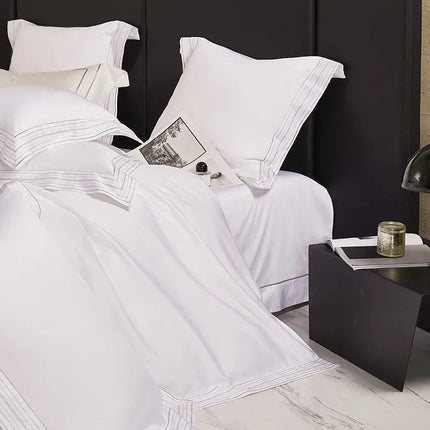 Luxxe White – Luxe Wit Dekbedovertrek van Egyptisch Katoen