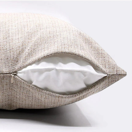 ImperialRest Kussenhoes - Elegante Linnen Kussenhoes met Speelse Kwastjes voor Elke Ruimte
