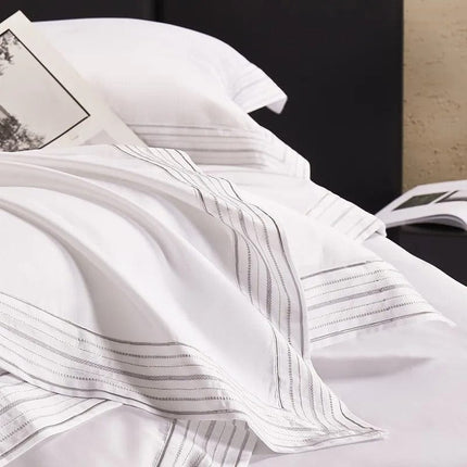Luxxe White – Luxe Wit Dekbedovertrek van Egyptisch Katoen